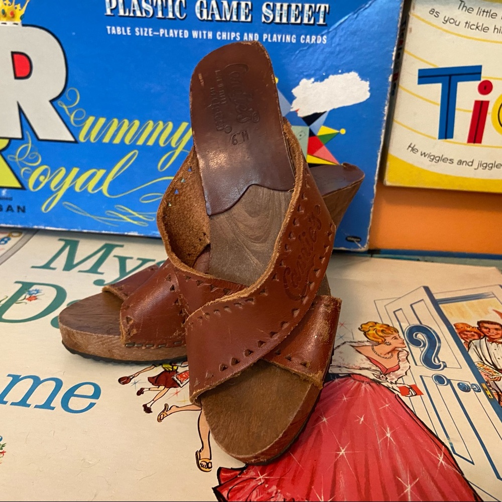 Vintage 70’s/80’s Candies for El Greco heel mules